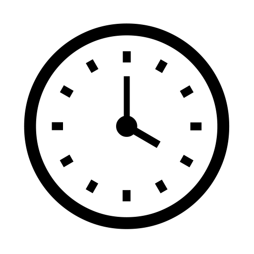 Clock Face Four Oclock on Noto Emoji