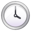 Clock Face Four Oclock on Samsung