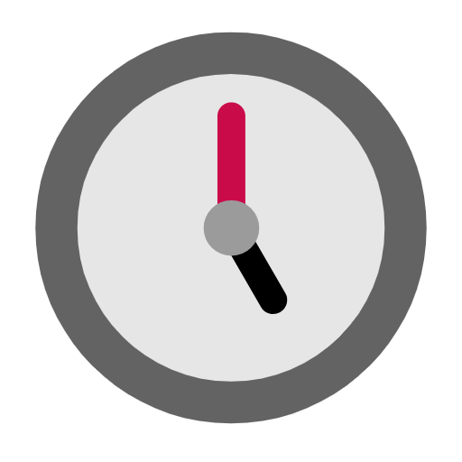 Clock Face Five Oclock on Microsoft Fluent