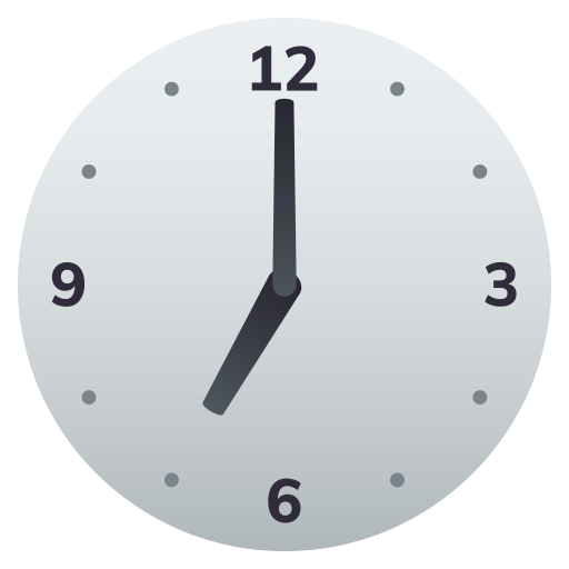 Clock Face Seven Oclock on JoyPixels