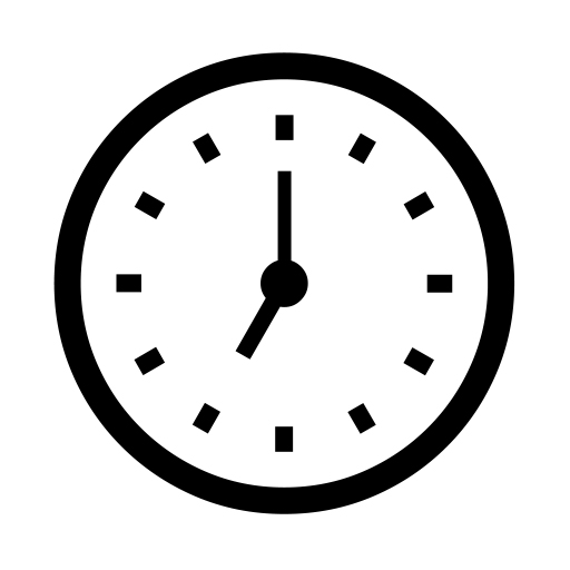 Clock Face Seven Oclock on Noto Emoji