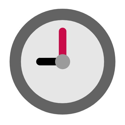 Clock Face Nine Oclock on Microsoft Fluent