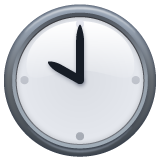Clock Face Ten Oclock on WhatsApp