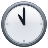 Clock Face Eleven Oclock on WhatsApp