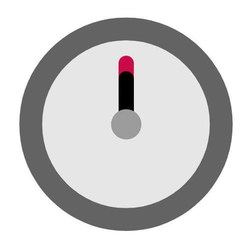 Clock Face Twelve Oclock on Microsoft Fluent