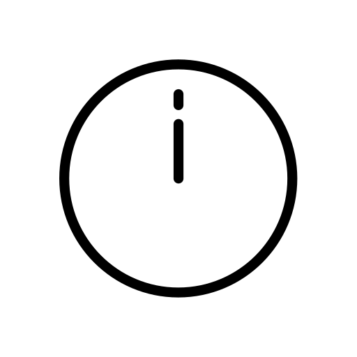 Clock Face Twelve Oclock on OpenMoji