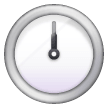 Clock Face Twelve Oclock on Samsung