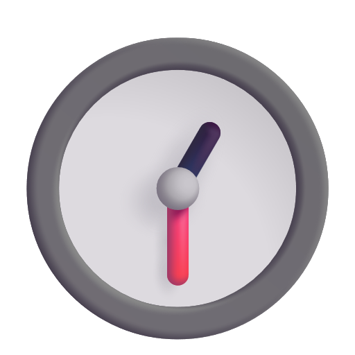 Clock Face One-thirty on Microsoft 3D