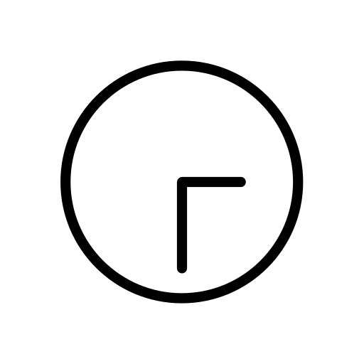 Clock Face Three-thirty on OpenMoji