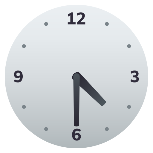 Clock Face Four-thirty on JoyPixels