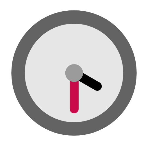 Clock Face Four-thirty on Microsoft Fluent