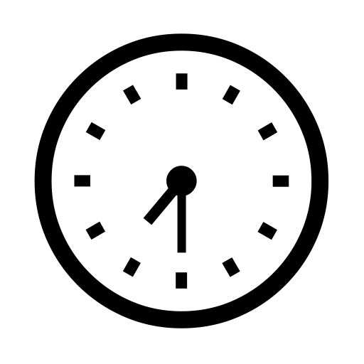 Clock Face Seven-thirty on Noto Emoji