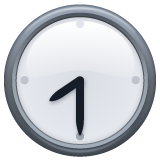 Clock Face Eight-thirty on WhatsApp