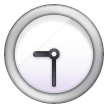 Clock Face Nine-thirty on Samsung