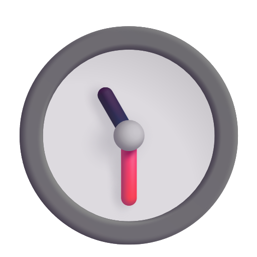 Clock Face Eleven-thirty on Microsoft 3D