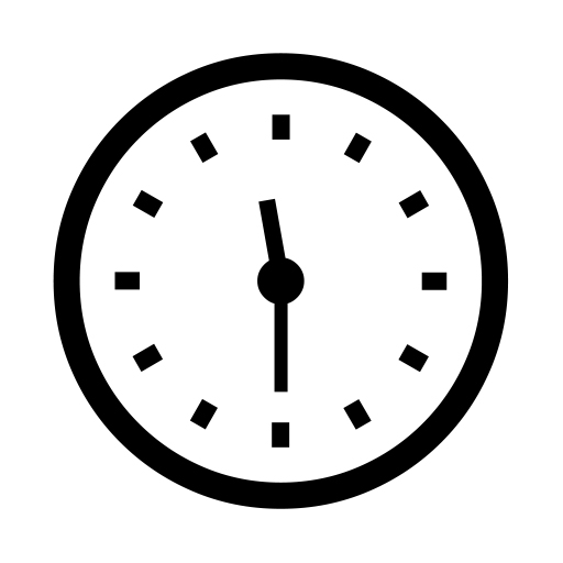 Clock Face Eleven-thirty on Noto Emoji