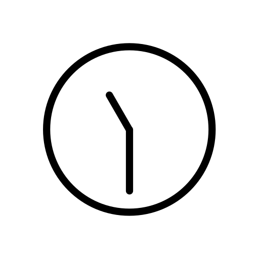 Clock Face Eleven-thirty on OpenMoji