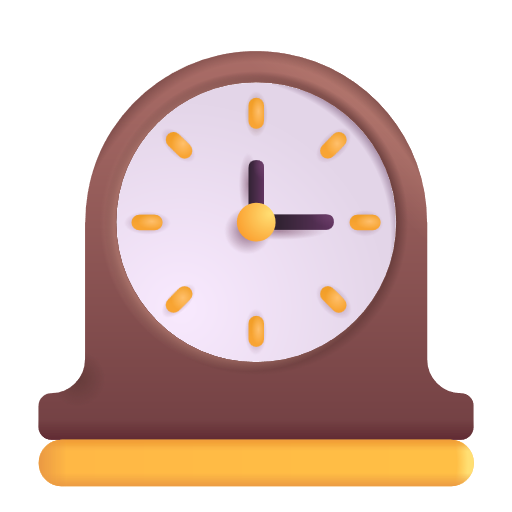 Mantelpiece Clock on Microsoft 3D