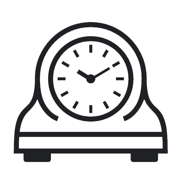Mantelpiece Clock on Noto Emoji