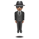 Person In Suit Levitating: Medium Skin Tone on WhatsApp