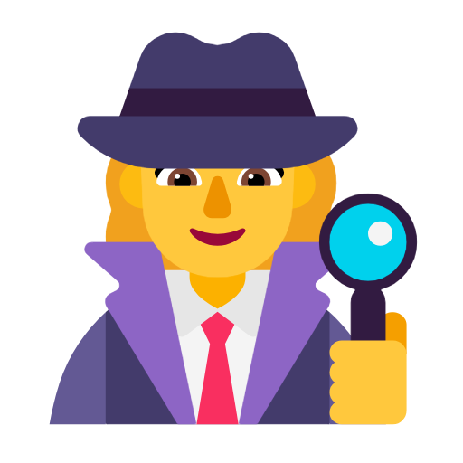 Woman Detective on Microsoft Fluent