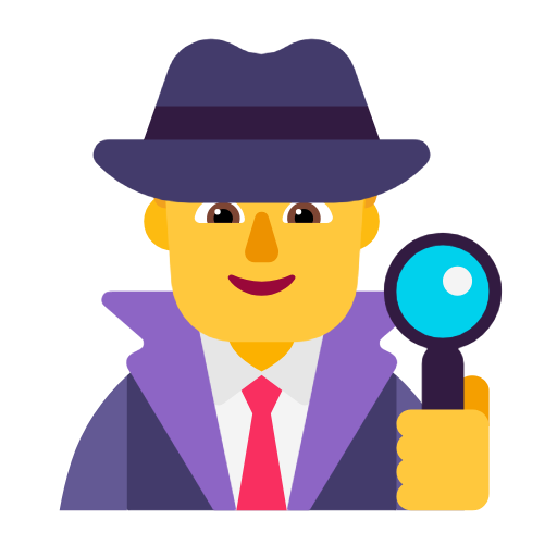 Man Detective on Microsoft Fluent