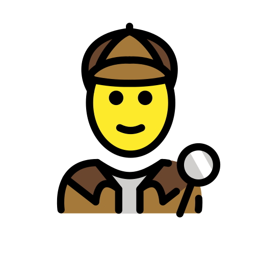 Detective on OpenMoji