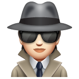Detective: Light Skin Tone on WhatsApp