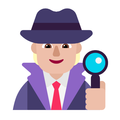 Detective: Medium-Light Skin Tone on Microsoft Fluent