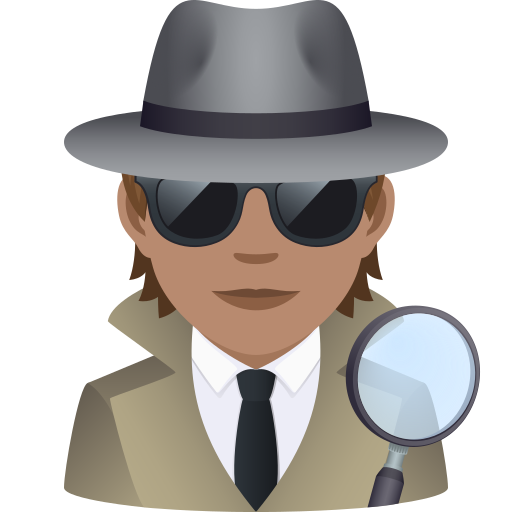 Detective: Medium Skin Tone on JoyPixels