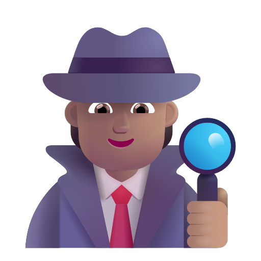 Detective: Medium Skin Tone on Microsoft 3D