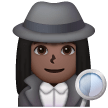 Woman Detective: Dark Skin Tone on Samsung