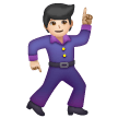 Man Dancing: Light Skin Tone on Samsung