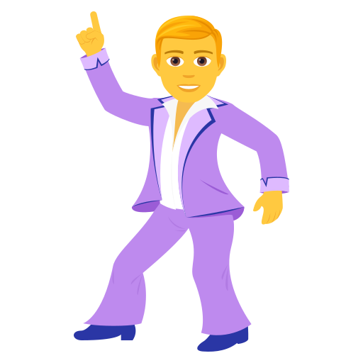 Man Dancing on JoyPixels