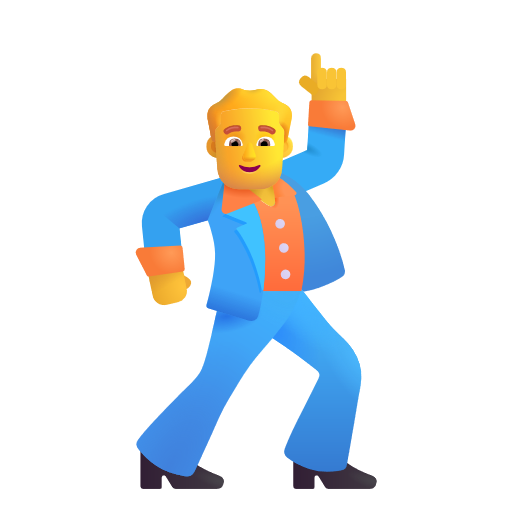 Man Dancing on Microsoft 3D