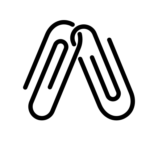 Linked Paperclips on OpenMoji