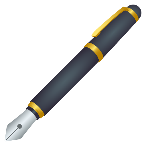 Fountain Pen on JoyPixels