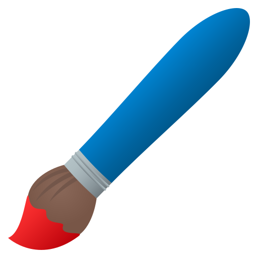 Paintbrush on JoyPixels