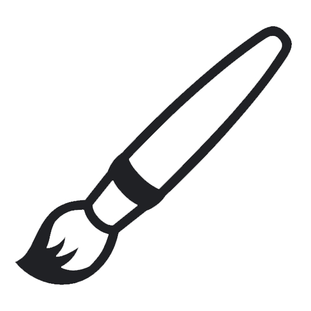 Paintbrush on Noto Emoji
