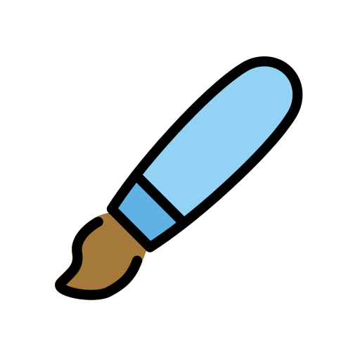 Paintbrush on OpenMoji