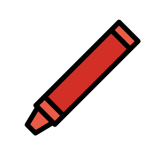 Crayon on OpenMoji
