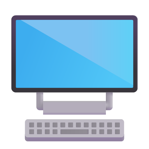 Desktop Computer on Microsoft 3D
