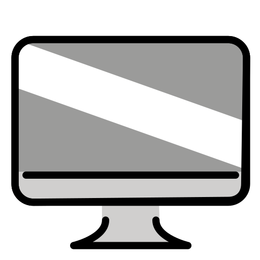 Desktop Computer on OpenMoji