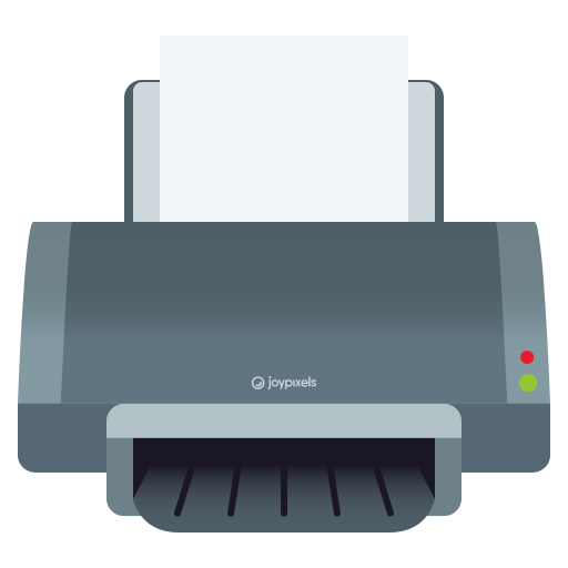 Printer on JoyPixels