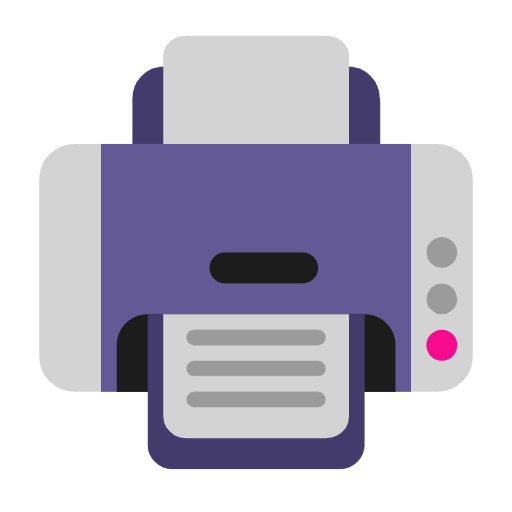 Printer on Microsoft Fluent