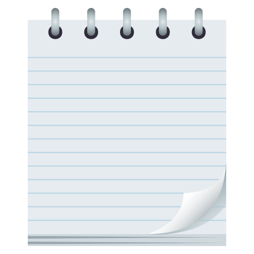 Spiral Notepad on JoyPixels