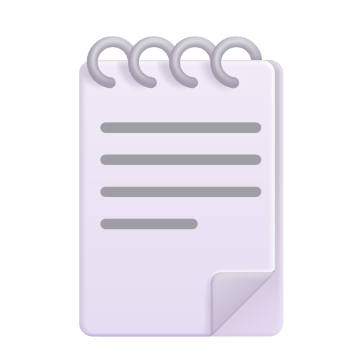 Spiral Notepad on Microsoft 3D