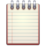 Spiral Notepad on WhatsApp