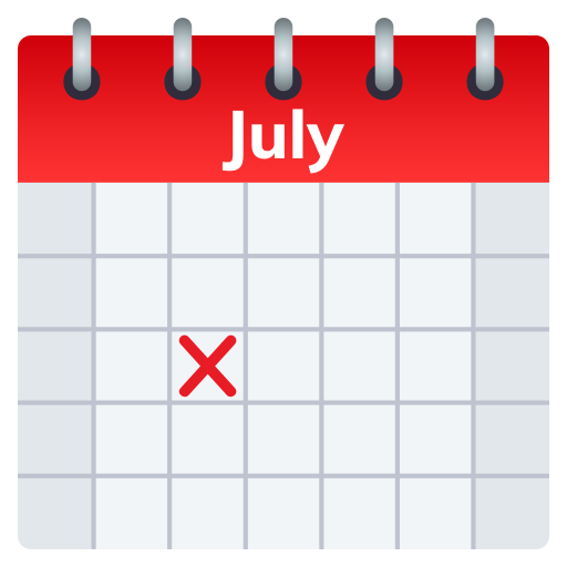 Spiral Calendar on JoyPixels