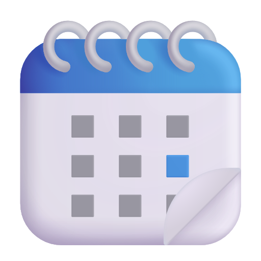 Spiral Calendar on Microsoft 3D